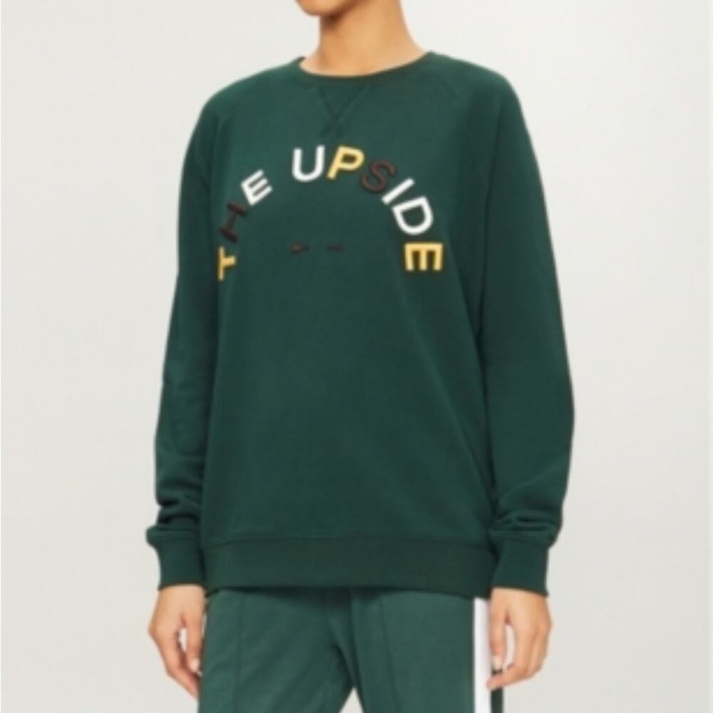The Upside Horseshoe Crewneck Sweatshirt Sz S